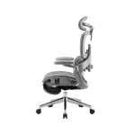 كرسي مكتب مريح (Ergonomic) – مسند قدم، آلية انزلاق، رافعة غاز Class 4 | رمادى