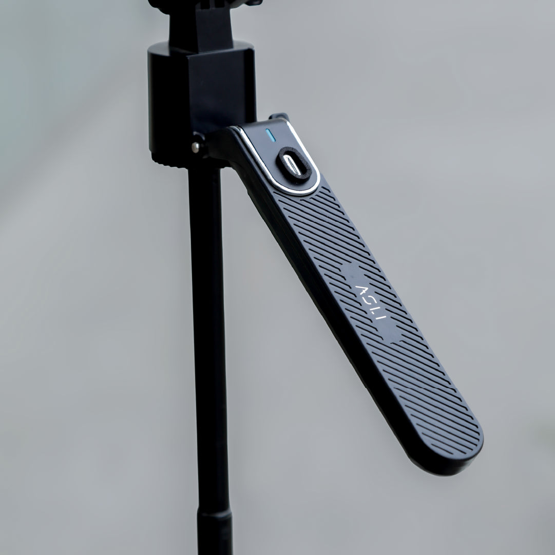 Asli Global Selfynix One Selfie Stick Extendable up to 220cm with Wireless Remote & Tripod Stand