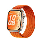 HUAWEI Watch Fit 5 Pro + Bundle Offer | Gradient Orange Nylon Strap
