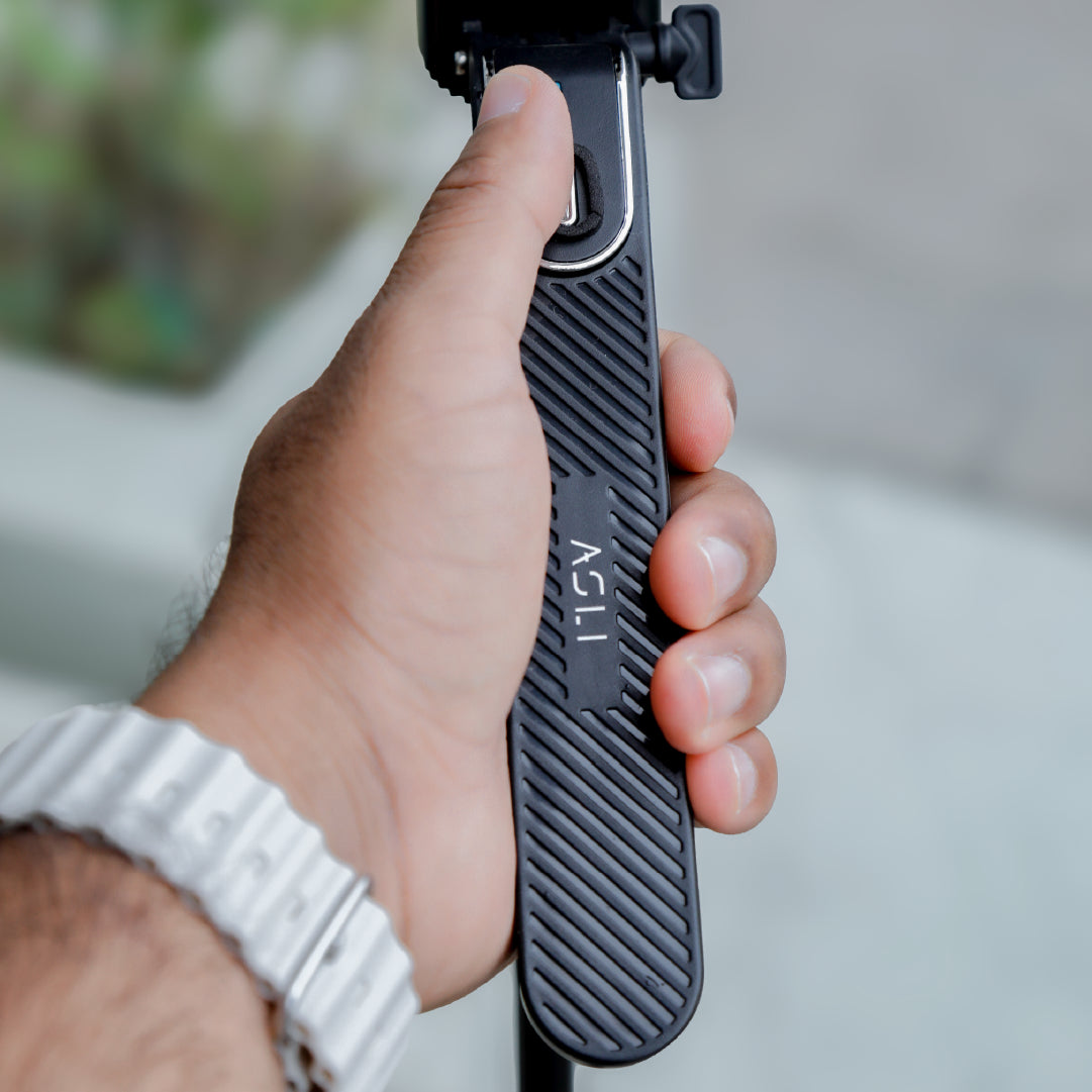 Asli Global Selfynix One Selfie Stick Extendable up to 220cm with Wireless Remote & Tripod Stand