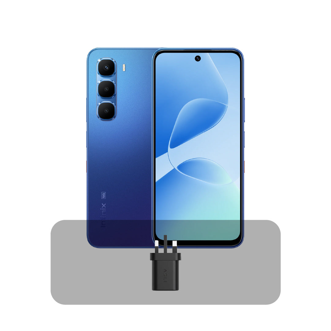 Infinix Hot 60 5G - 6GB RAM - 128GB Storage + Bundle Offer | Shadow Blue