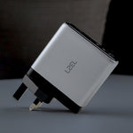 LZEL 100W GaN Travel Charger with 3-Port PD Digital Display & UK/EU/AU Plugs