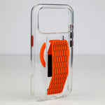 LZEL Clearmag Kickstand Clear Strap Magsafe With Enhanced Edge Protection Case For iPhone 17 Pro Max