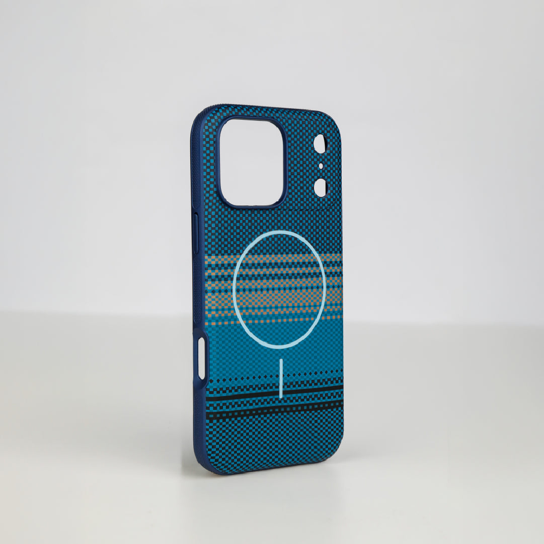 LZEL MagCarbon Splice Case for iPhone 17 Pro