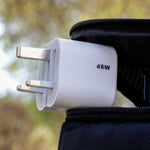 Asli  Global Powercore 45 Gan Dual Port Usb-A & Usb-C Fast Charger