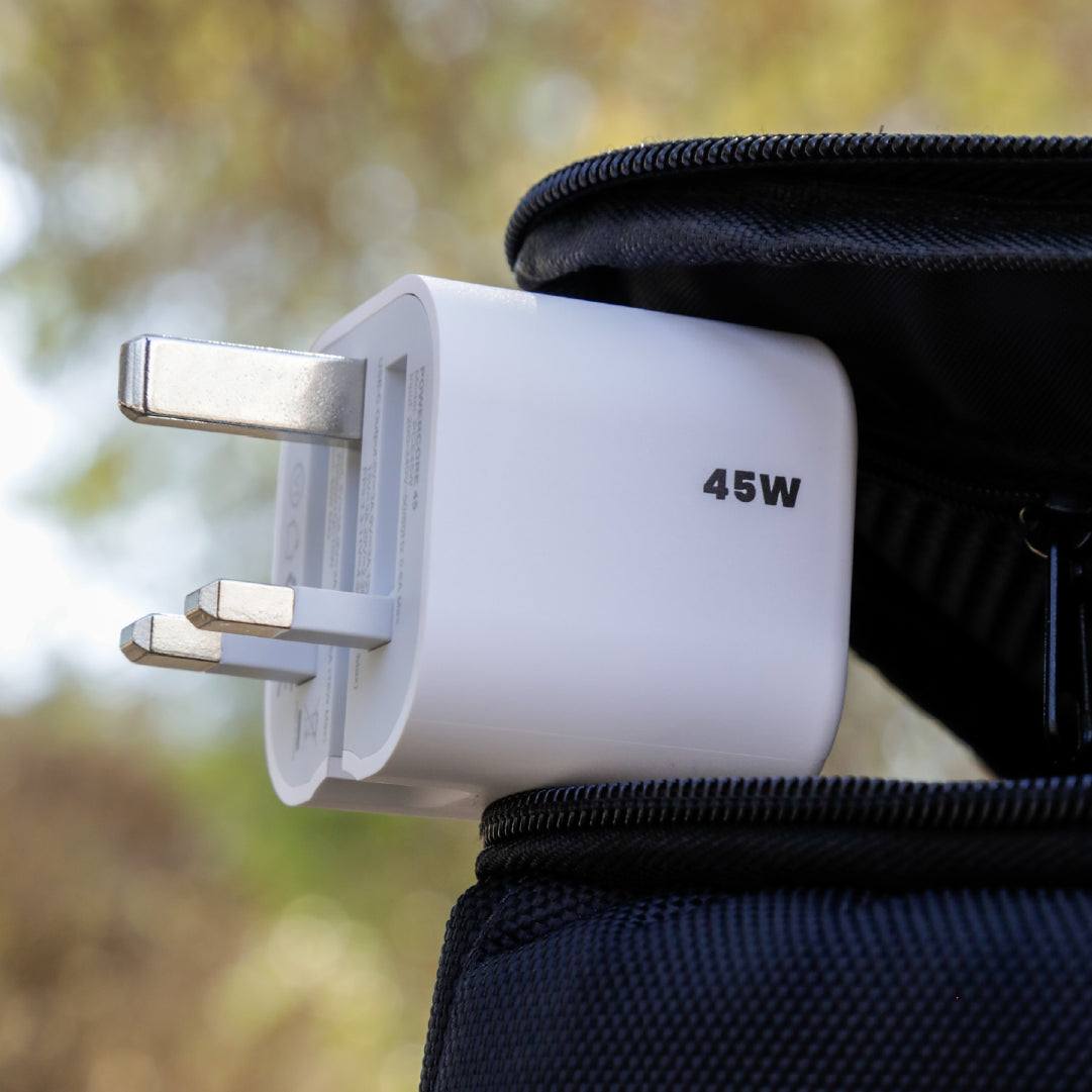 Asli  Global Powercore 45 Gan Dual Port Usb-A & Usb-C Fast Charger