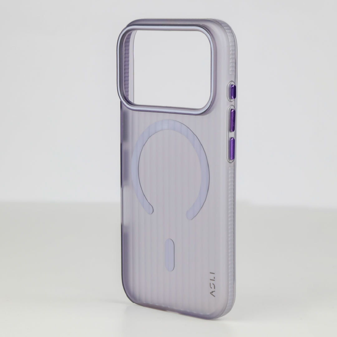 ASLI Corrugatedmag Wave Refined Magsafe Case With Enhanced Camera Protection Case For iPhone 17 Pro Max