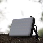 LZEL Luminova Surg10 كشاف LED ثلاثي الوضع + باور بنك، 100–800 لومن، قابل لإعادة الشحن USB-C 