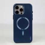 ASLI Corrugared Ridge Premium Metalic Case With Enhanced Camera Protection Case For iPhone 16 Pro Max