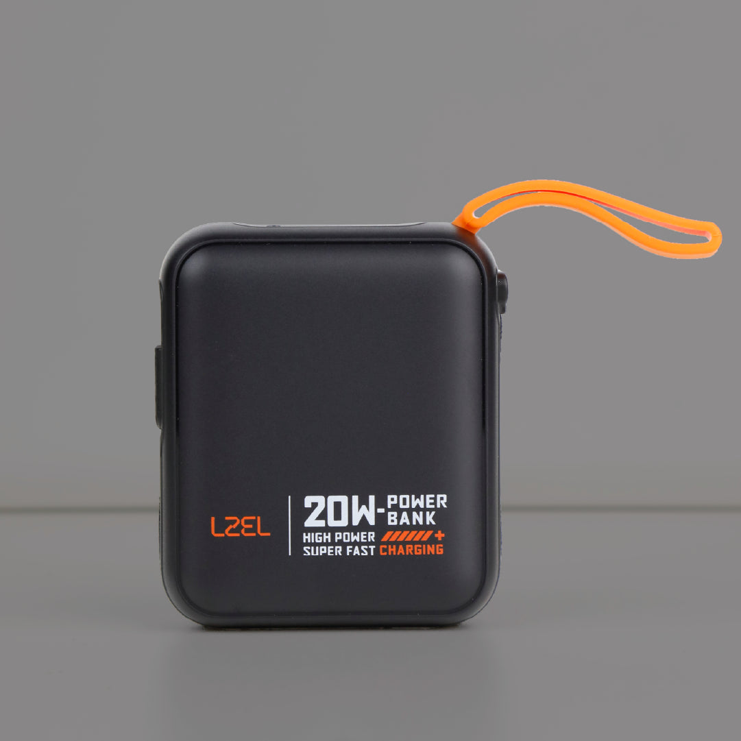 بطارية متنقلة ZenoFlex Charge Mini من ليزل بسعة 10000 مللي أمبير بتقنية الشحن السريع PD 