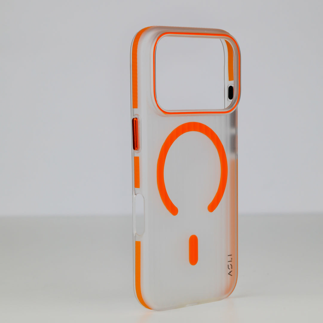 ASLI Corrugatedmag Wave Refined Magsafe Case With Enhanced Camera Protection Case For iPhone 17 Pro Max