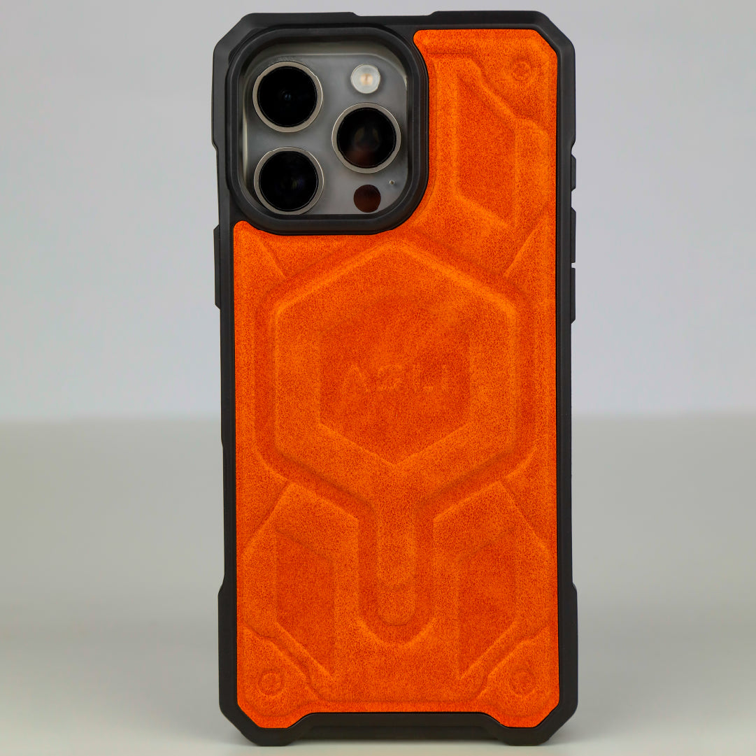 ASLI Leather Hybrid Premium Leather Case With Drop Protection And Heat Dissipation Case For 16 Pro