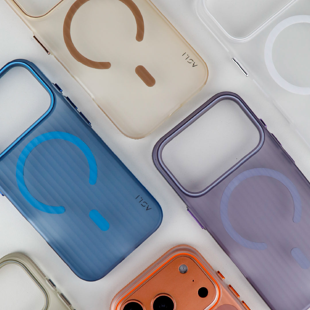 ASLI Corrugatedmag Wave Refined Magsafe Case With Enhanced Camera Protection Case For iPhone 17 Pro Max