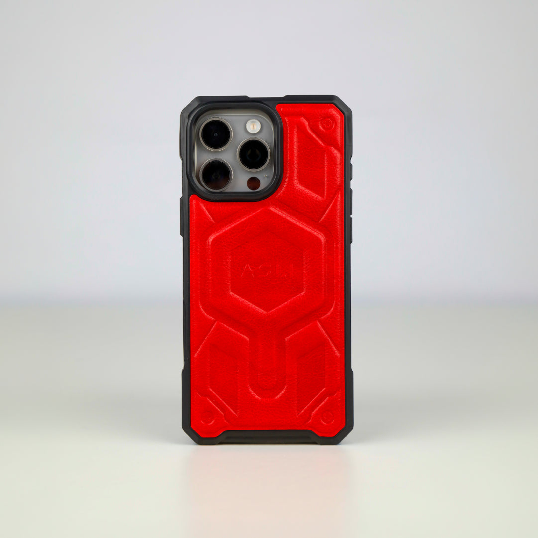 ASLI Leather Hybrid Premium Leather Case With Drop Protection And Heat Dissipation Case For 16 Pro