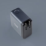 LZEL 100W GaN Travel Charger with 3-Port PD Digital Display & UK/EU/AU Plugs