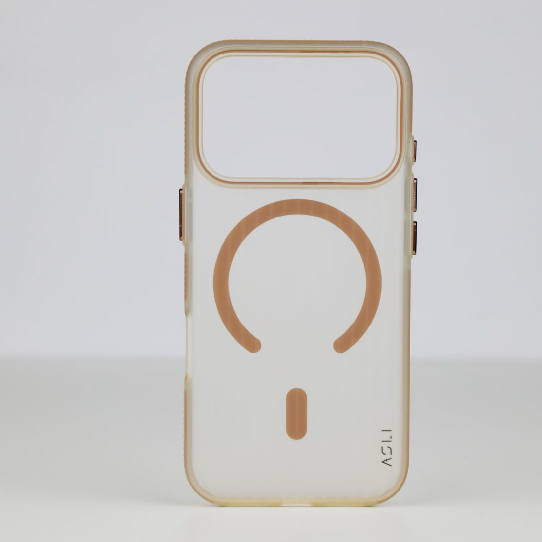 ASLI Corrugatedmag Wave Refined Magsafe Case With Enhanced Camera Protection Case For iPhone 17 Pro Max