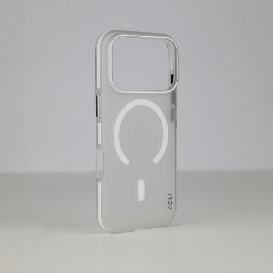 ASLI Corrugatedmag Wave Refined Magsafe Case With Enhanced Camera Protection Case For iPhone 17 Pro Max