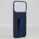 LZEL MagCarbon Strap Carbon Design with 360° Grip and Raised-Edge Protection Back Cover for iPhone 17 Pro Max