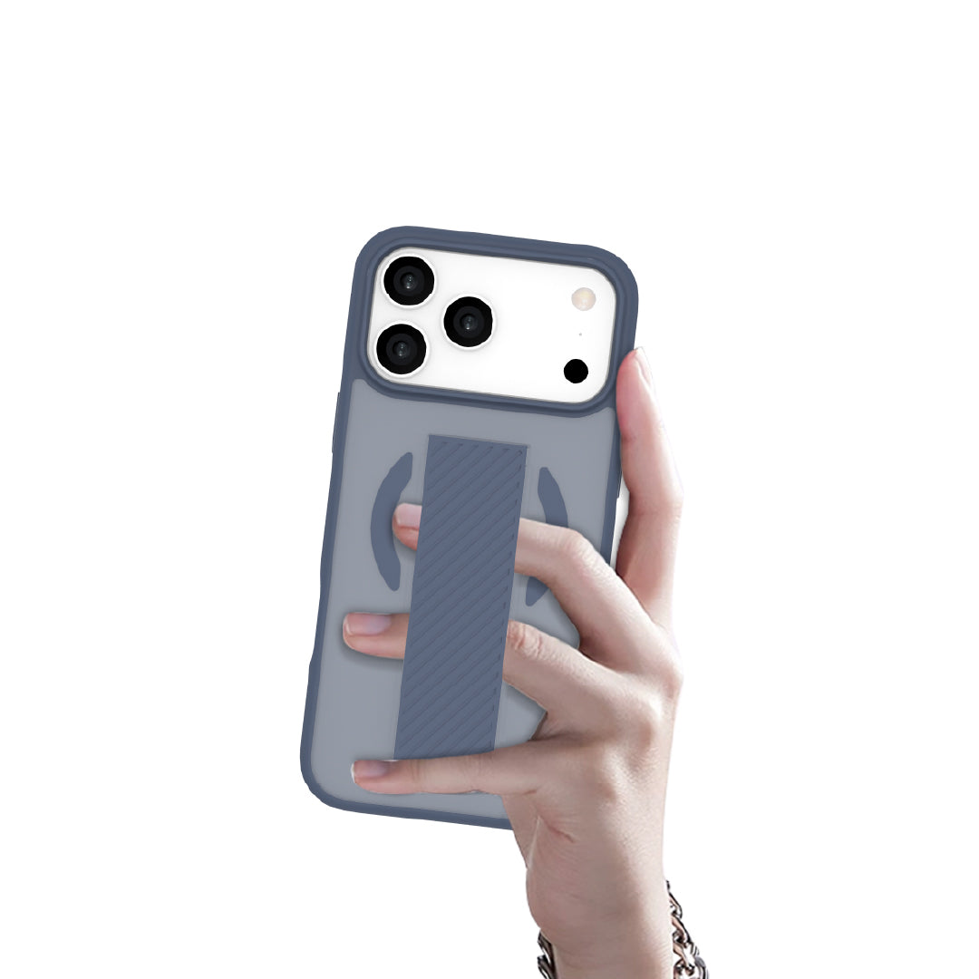 كڤر حماية LZEL MagMatte Band لآيفون 17 برو ماكس | أزرق