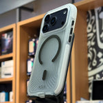 Asli Global LanyardMag MagSafe Case for iPhone 17 Pro Max – Built-In Lanyard | Clear/Black