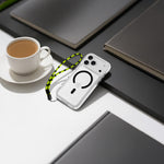 Asli Global LanyardMag MagSafe Case for iPhone 17 Pro Max – Built-In Lanyard | Clear/Black