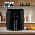Geepas Digital Air Fryer, 4L Capacity, 1500W, 60-Minute Timer