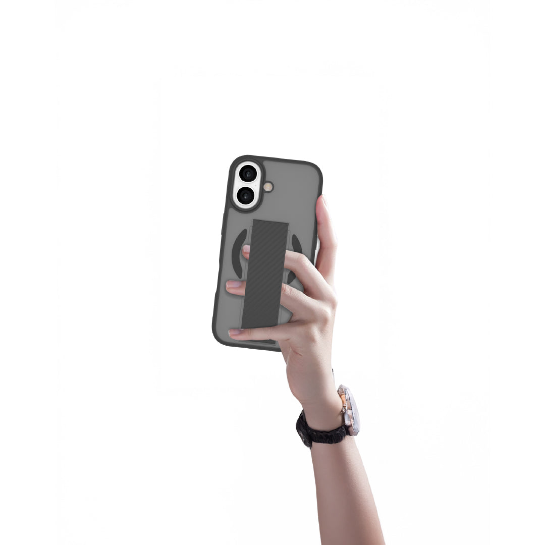 كڤر حماية LZEL MagMatte لهاتف iPhone 17 | أسود