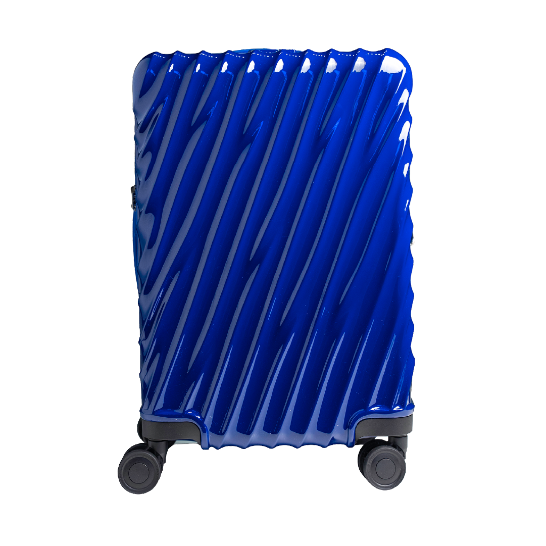 90 Percent 4 Wheels 20 Inch Suitcase | Dark Blue