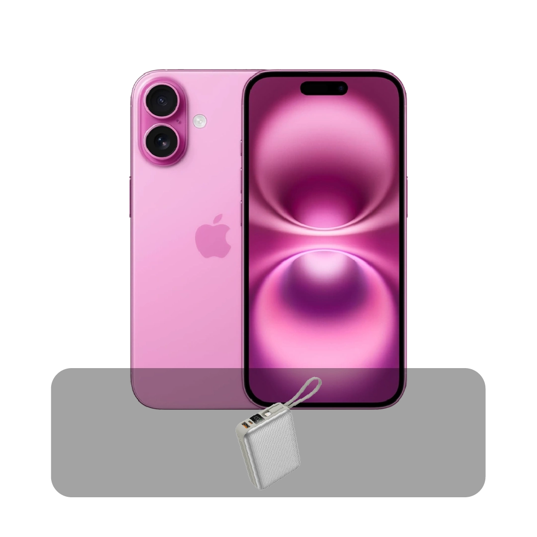 Apple iPhone 16 128GB 6.1 inch + Bundle Offer | Pink