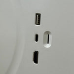 LZEL 32" FHD IPS Android 12/13 Touch Monitor | High-Capacity 15000mAh Battery, Octa-Core, 8+128GB, 4G LTE | Off-White & Dark Gray