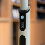 LZEL 32" FHD IPS Android 12/13 Touch Monitor | High-Capacity 15000mAh Battery, Octa-Core, 8+128GB, 4G LTE | Off-White & Dark Gray