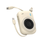 LZEL NanoFlex Nova – 10,000mAh Magnetic Power Bank with USB-C PD & Built-in Cable