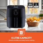 Geepas Air Fryer, 4L Capacity, 60-Minute Timer