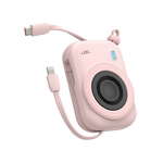 LZEL NanoFlex Nova – 10,000mAh Magnetic Power Bank with USB-C PD & Built-in Cable