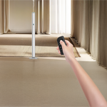 LZEL Aroma Diffuser Aromavista Serenity Prestige Scent Diffuser Waterless Nebulizer Aroma Diffuser, 2000sqft | Silver