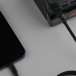 LZEL Celeris Silox CXL Soft Silicone USB-A to Lightning Cable, 480Mbps, 15W Max, 2m