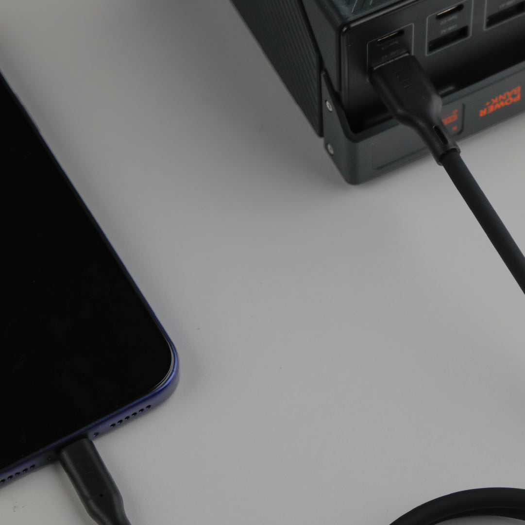 LZEL Celeris Silox CXL Soft Silicone USB-A to Lightning Cable, 480Mbps, 15W Max, 2m