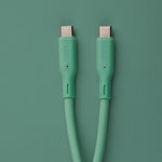 LZEL Celeris Silox CXL Soft Silicone USB-C to USB-C Cable, 480Mbps, 240W Max, 2m
