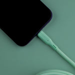LZEL Celeris Silox CXL Soft Silicone USB-C to USB-C Cable, 480Mbps, 240W Max, 2m