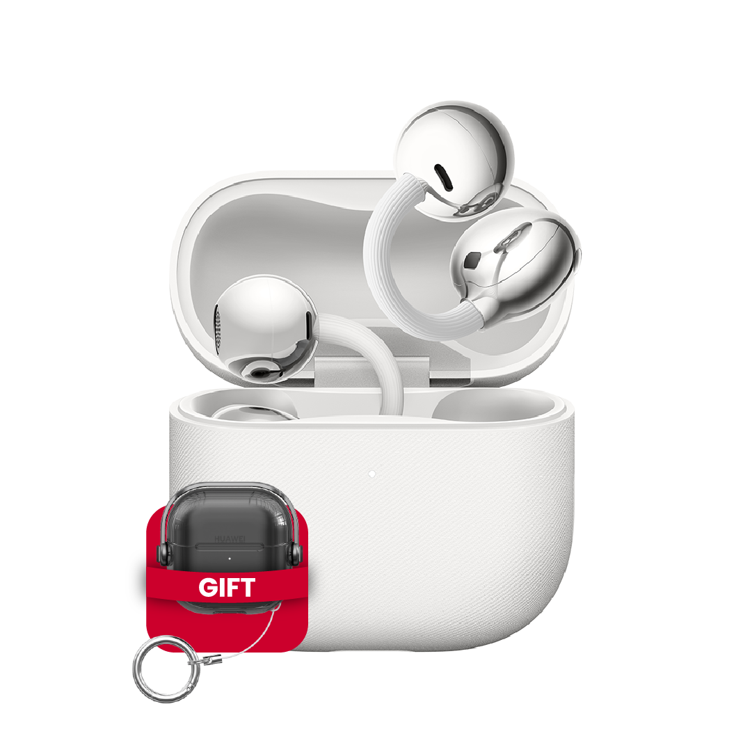 Huawei FreeClip 2 Wireless Earbuds + Free Cover |  White