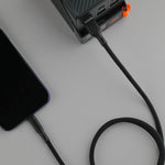 LZEL Celeris Silox CXL Soft Silicone USB-A to Lightning Cable, 480Mbps, 15W Max, 2m