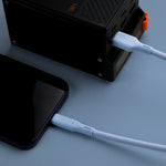 LZEL Celeris Silox CXL Soft Silicone USB-A to Lightning Cable, 480Mbps, 15W Max, 2m