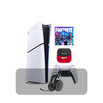 PlayStation 5 Digital Edition Console Fortnite Bundle + Bundle Offer