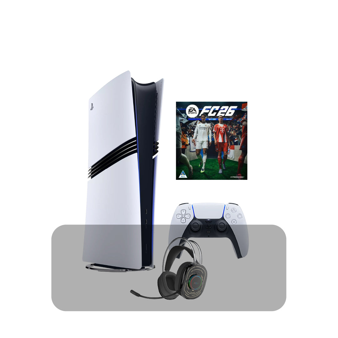 بلايستيشن 5 برو – النسخة الرقمية مع باقة EA Sports FC26 + عرض الباندل