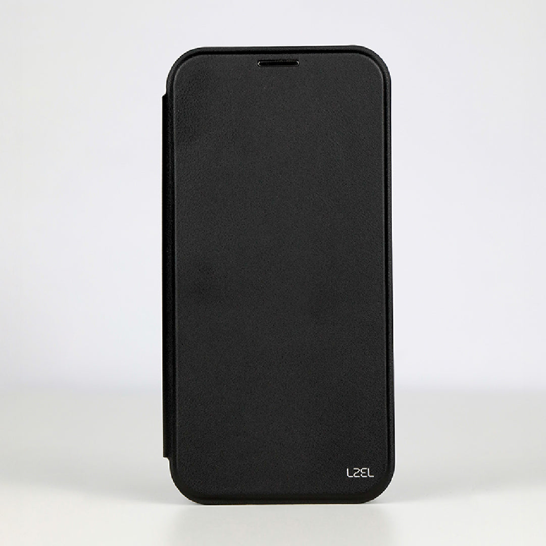 كفر حماية بمحفظة MagFlip من LZEL لجهاز iPhone 17 Pro Max | أسود