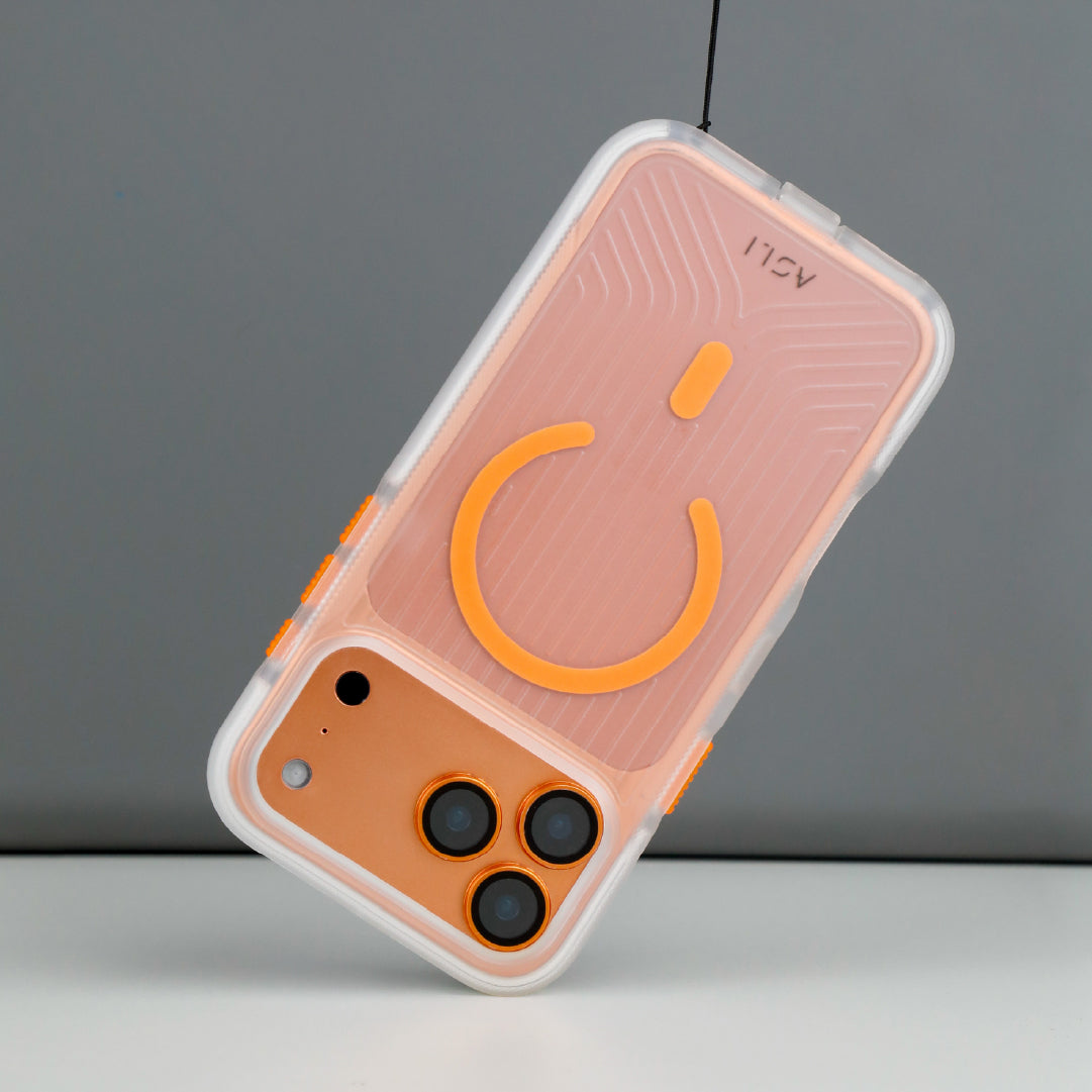 كڤر حماية أسلي جلوبال LanyardMag لهاتف iPhone 17 Pro Max – دعم MagSafe مع علاقة لليد مدمجة
