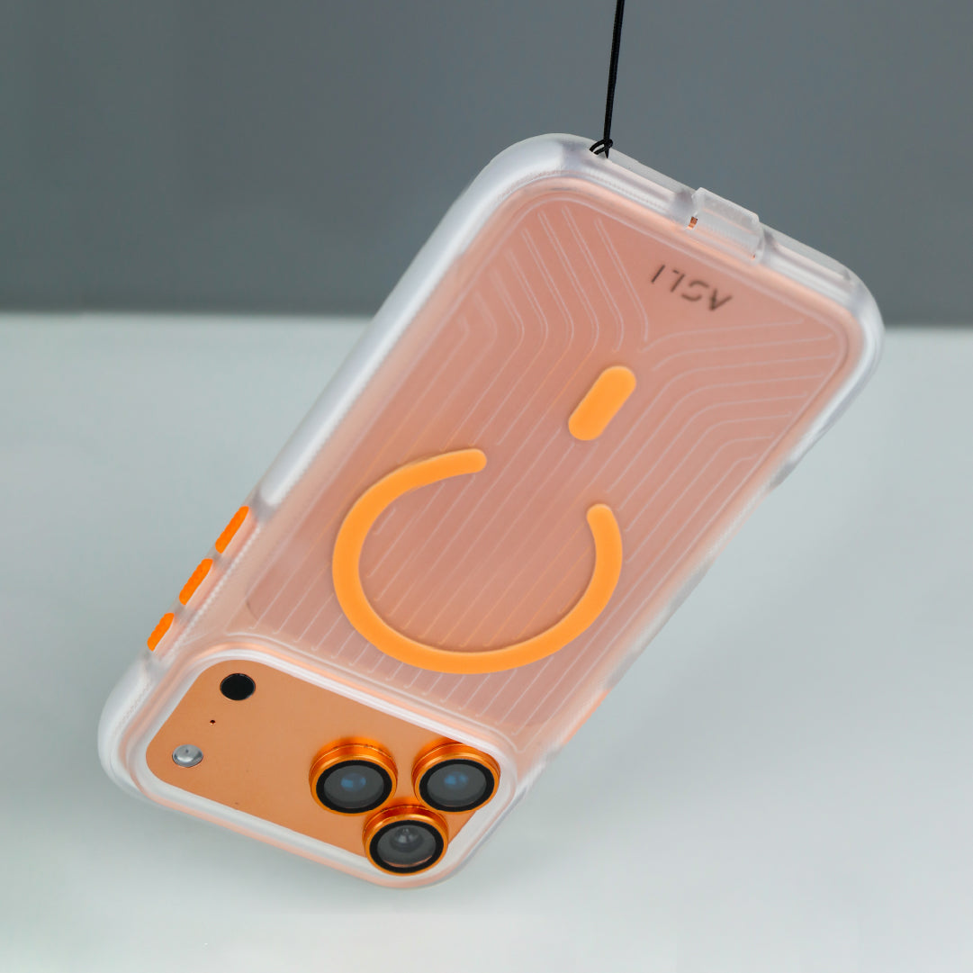 كڤر حماية أسلي جلوبال LanyardMag لهاتف iPhone 17 Pro Max – دعم MagSafe مع علاقة لليد مدمجة
