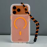 كڤر حماية أسلي جلوبال LanyardMag لهاتف iPhone 17 Pro Max – دعم MagSafe مع علاقة لليد مدمجة