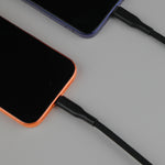 كيبل من Lzel معتمد USB-C إلى Lightning ، نقل بيانات بسرعة 480Mbps، طاقة 20V 3A، PD بقوة 60W، غلاف سيليكون سائل ناعم، هيكل TPE، طول 2 متر 