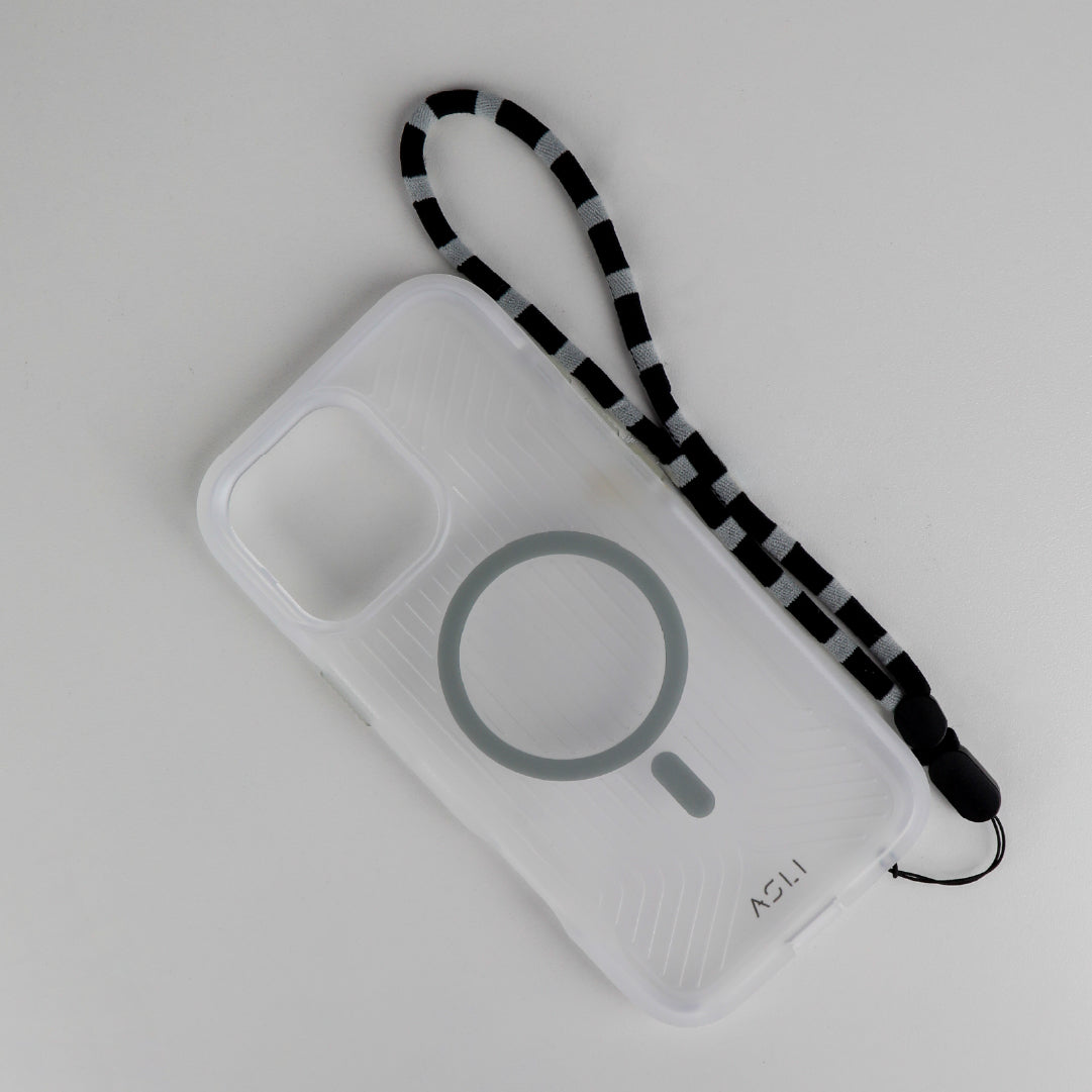 كڤر حماية أسلي جلوبال LanyardMag لهاتف iPhone 16 Pro Max – دعم MagSafe مع علاقة لليد مدمجة 